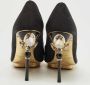 Oscar De La Renta Pre-owned Fabric heels Black Dames - Thumbnail 5