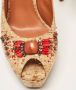 Oscar De La Renta Pre-owned Fabric heels Brown Dames - Thumbnail 7
