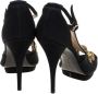 Oscar De La Renta Pre-owned Fabric sandals Black Dames - Thumbnail 3