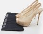 Oscar De La Renta Pre-owned Leather heels Beige Dames - Thumbnail 9