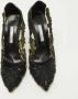 Oscar De La Renta Pre-owned Leather heels Black Dames - Thumbnail 4