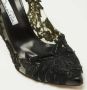 Oscar De La Renta Pre-owned Leather heels Black Dames - Thumbnail 8