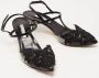 Oscar De La Renta Pre-owned Leather heels Black Dames - Thumbnail 4