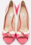 Oscar De La Renta Pre-owned Leather heels Pink Dames - Thumbnail 3