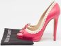 Oscar De La Renta Pre-owned Leather heels Pink Dames - Thumbnail 9