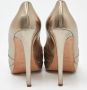 Oscar De La Renta Pre-owned Leather heels Yellow Dames - Thumbnail 5