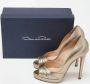 Oscar De La Renta Pre-owned Leather heels Yellow Dames - Thumbnail 9
