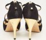 Oscar De La Renta Pre-owned Leather sandals Black Dames - Thumbnail 5