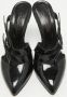 Oscar De La Renta Pre-owned Leather sandals Black Dames - Thumbnail 2