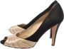 Oscar De La Renta Pre-owned Satin heels Black Dames - Thumbnail 3