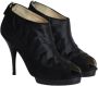 Oscar De La Renta Pre-owned Silk boots Black Dames - Thumbnail 3
