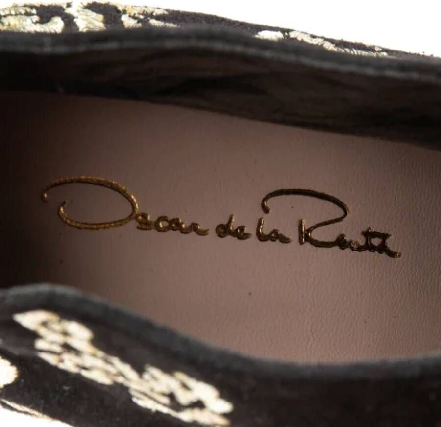 Oscar De La Renta Pre-owned Suede boots Black Dames
