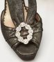 Oscar De La Renta Pre-owned Suede heels Gray Dames - Thumbnail 8
