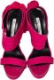 Oscar De La Renta Pre-owned Suede sandals Pink Dames - Thumbnail 2