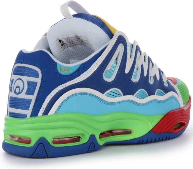 Osiris Blauw Multi Skate Schoenen Voor Mannen Multicolor Heren