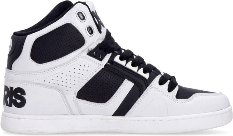 Osiris Hoge Skate Schoenen Wit Zwart Wit White Heren