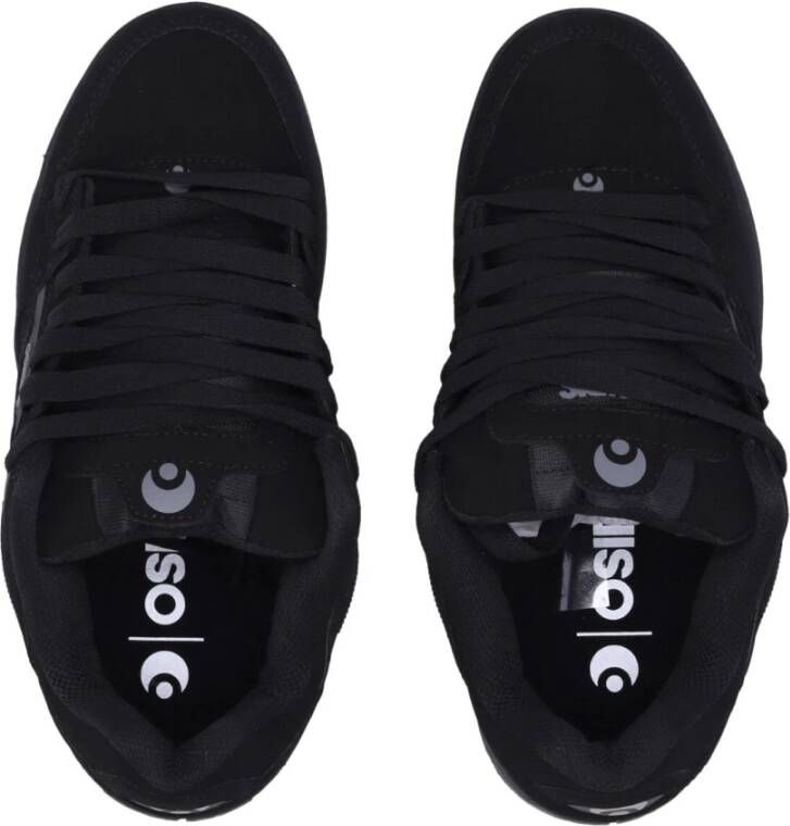 Osiris Zwarte Skate Schoenen met Gewatteerde Tong