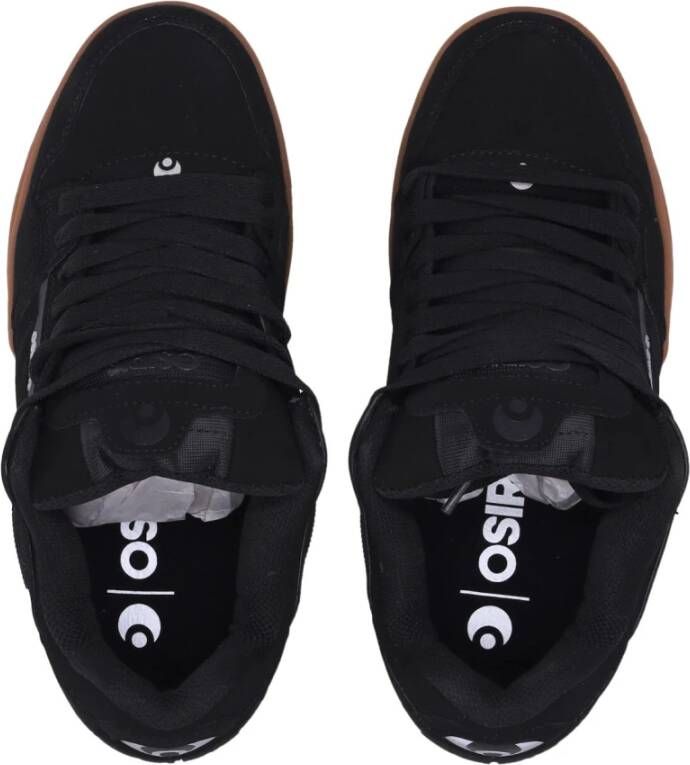 Osiris Zwarte Skate Schoenen met Gom Zool