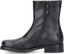 Our Legacy Camion Boot Stijlvolle Leren Laarzen Black - Thumbnail 8