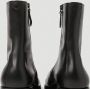 Our Legacy Camion Boot Stijlvolle Leren Laarzen Black - Thumbnail 4