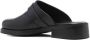 Our Legacy Zwarte Gesloten Leren Schoenen met Kruisband Black Heren - Thumbnail 3