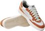 P448 Bali Retro Blauwe Sneakers White Heren - Thumbnail 2