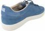 P448 Blauw Indigo Reliëf Suède Sneakers - Thumbnail 2