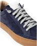 P448 Blauwe Suède Sneakers Soho-W Blue Dames - Thumbnail 15