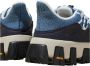 P448 Blauwe Leren Sneakers Monalea Model - Thumbnail 2