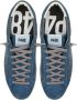 P448 Blauwe Suède Sneakers met Donkergrijze Veters Blue Heren - Thumbnail 8