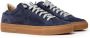 P448 Blauwe Suède Sneakers Soho-W Blue Dames - Thumbnail 17