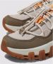 P448 Bruine Gebreide Sneakers Multicolor Heren - Thumbnail 4