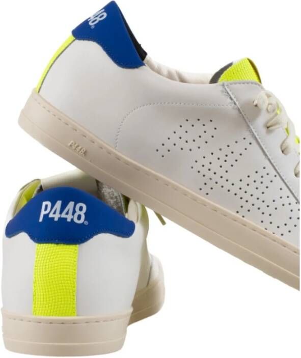 P448 Casual Sneakers F23John-M White Heren