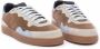 P448 Casual Suède Sneakers Beige Blauw Bruin Multicolor Heren - Thumbnail 2