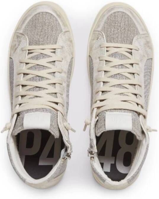 P448 Gouden High-Top Sneakers