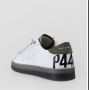 P448 Groene Low Top Sneakers White Heren - Thumbnail 4