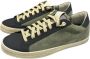 P448 Groene Suède Rubberen Zool Sneakers Green Heren - Thumbnail 2
