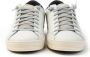 P448 Vintage-geïnspireerde leren sneaker met geperforeerd logo White Heren - Thumbnail 15