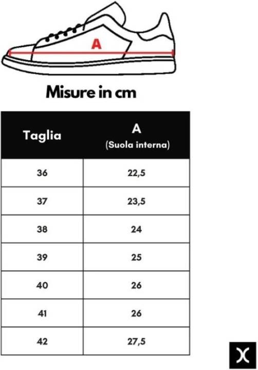 P448 Italiaanse leren sneakers