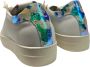 P448 Leren en Suède Sneaker 4cm Rubberen Zool White Dames - Thumbnail 4