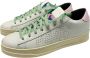 P448 Leren sneaker met rubberen zool White Dames - Thumbnail 2