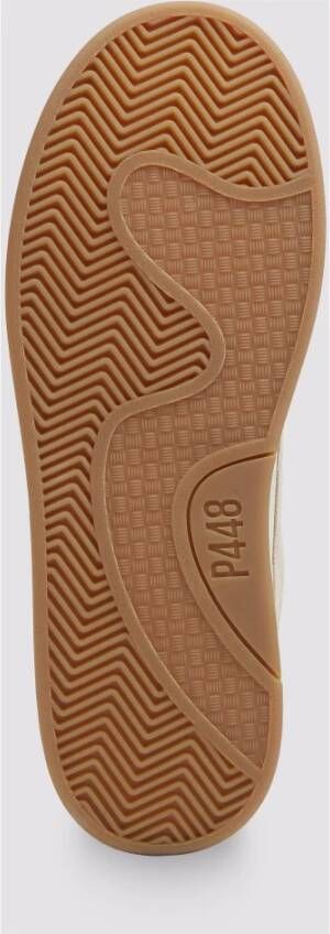 P448 Metallic Beige Suède Sneakers