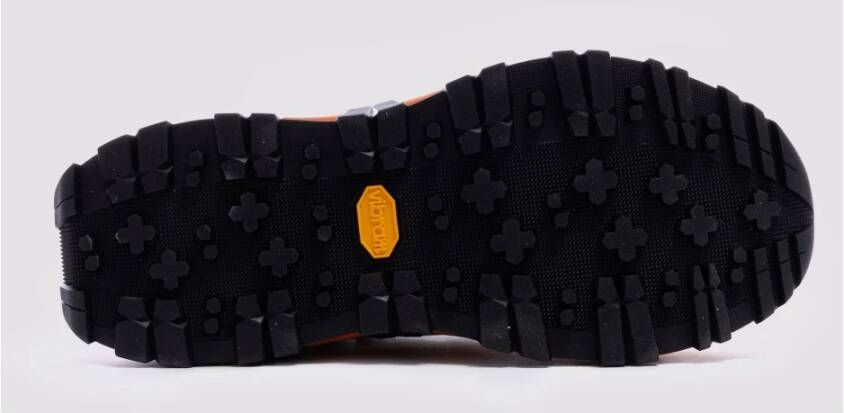 P448 Paarse Gebreide Wandelsneakers