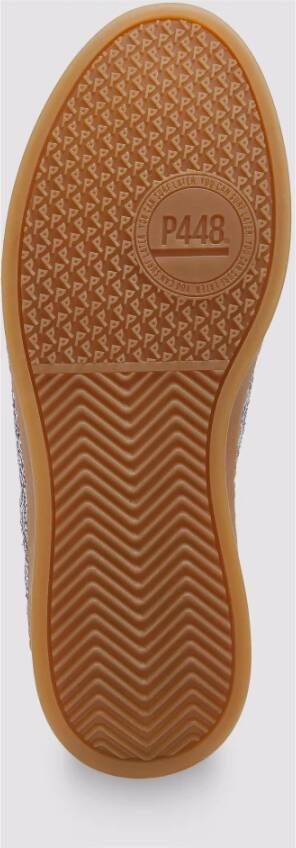 P448 Paarse Glitter Lage Sneakers
