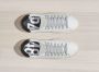 P448 Polyester Sneaker Casual Gelegenheid White Dames - Thumbnail 2