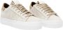 P448 Polyester Sneaker Lichtgewicht Comfortabel Stijlvol Beige Dames - Thumbnail 2