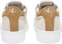 P448 Polyester Sneaker Lichtgewicht Comfortabel Stijlvol Beige Dames - Thumbnail 3