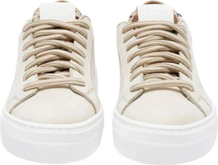 P448 Polyester Sneaker Lichtgewicht Comfortabel Stijlvol Beige Dames