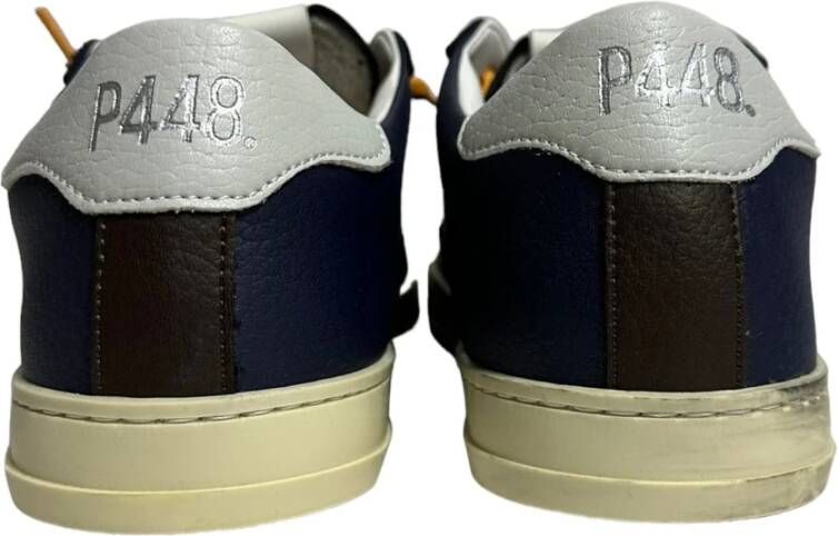 P448 Polyester Sneaker Lichtgewicht Comfortabele Stijlvolle Schoen Blue Heren