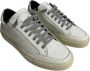 P448 Polyester Sneaker Lichtgewicht Comfortabele Stijlvolle Schoen White Heren - Thumbnail 3